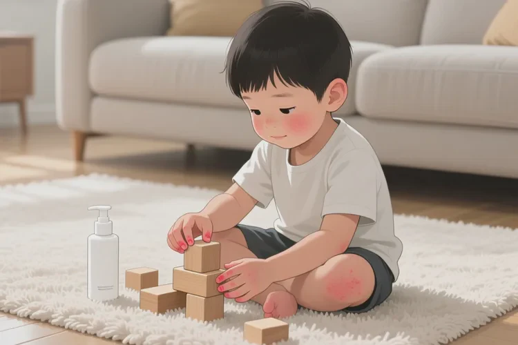 幼儿手上出湿疹能根治吗(图1)