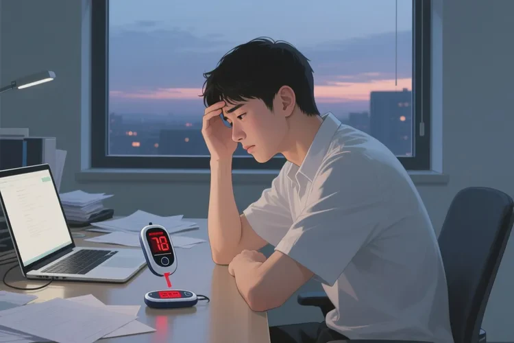 30岁下午血糖24.4是怎么回事(图1)