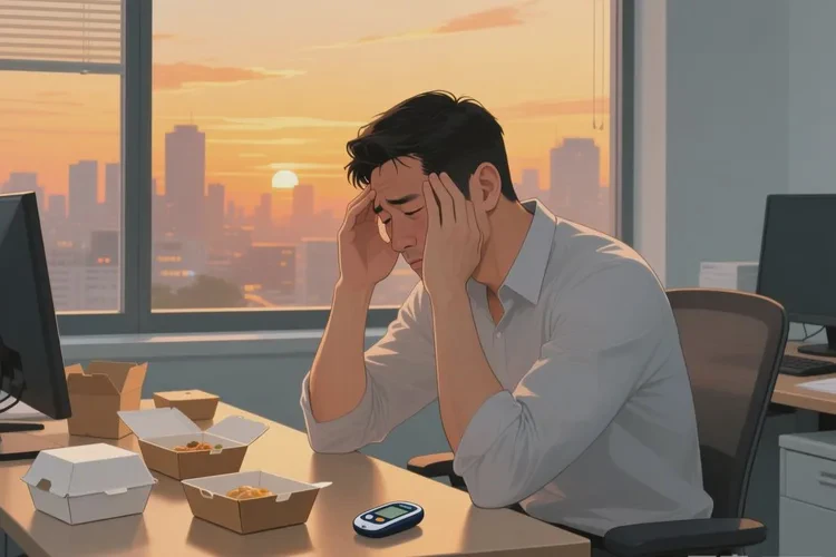 30岁中午血糖28.1是怎么回事(图1)