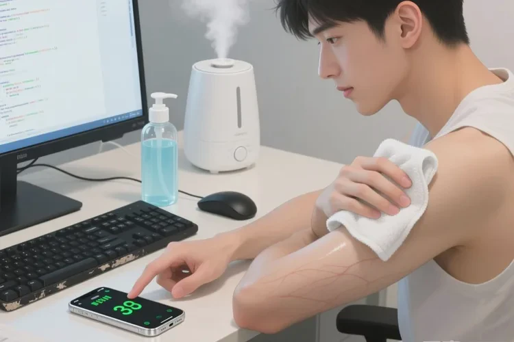 男生手臂容易长湿疹能根治吗(图2)