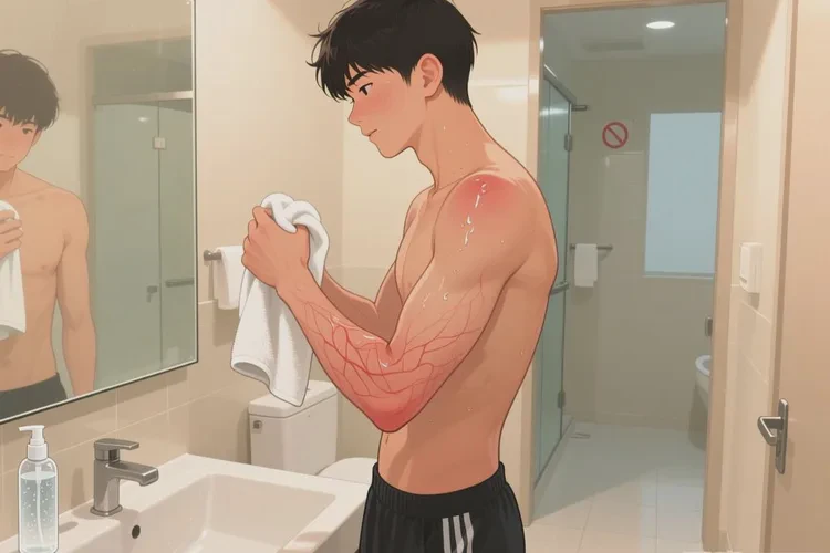 青少年手臂偶尔起湿疹能根治吗(图3)