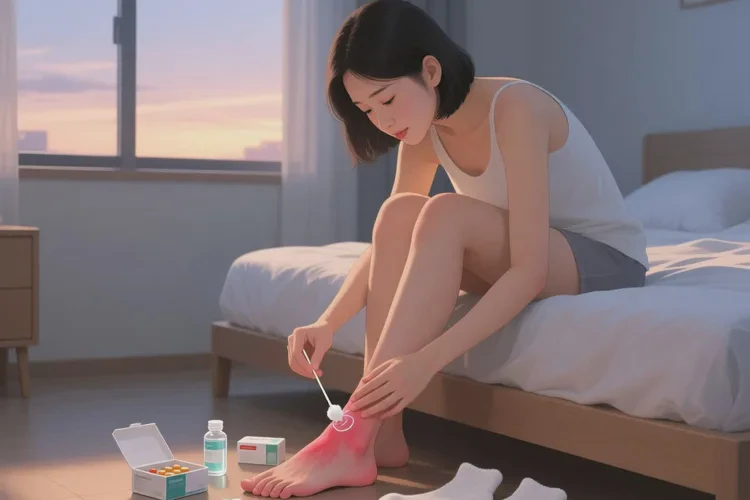 女生脚上有湿疹能根治吗(图1)