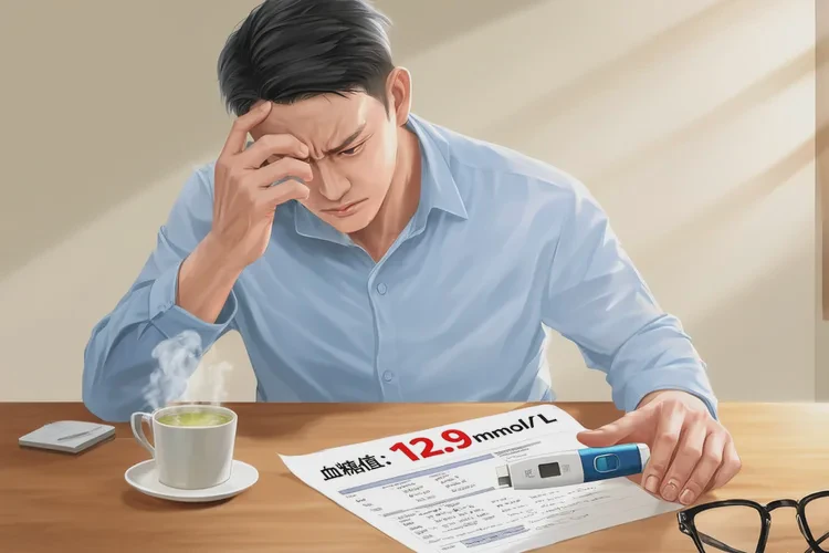 35岁餐后血糖12.9是怎么回事(图1)