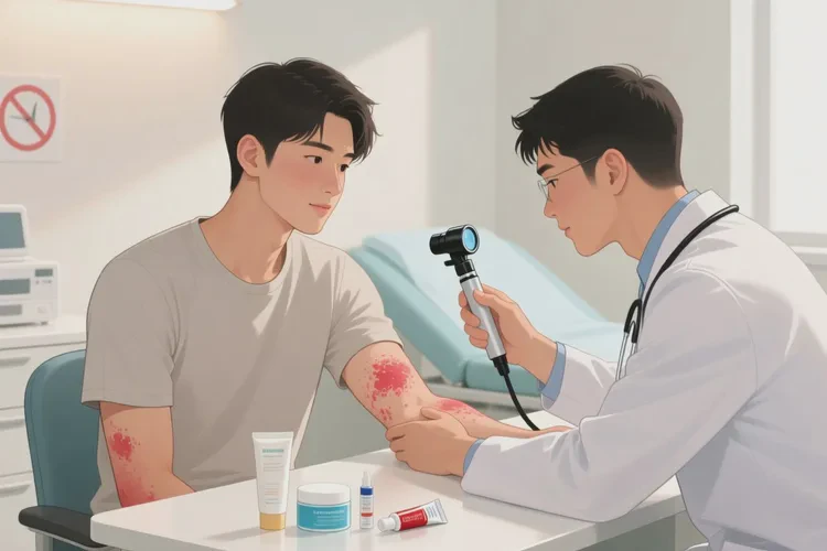 男生全身起湿疹能根治吗(图1)