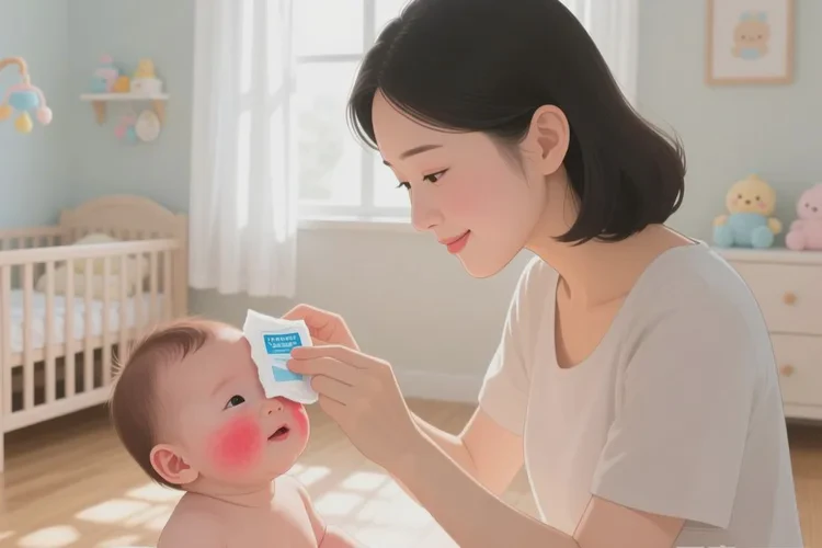 幼儿面部偶尔长湿疹能根治吗(图1)