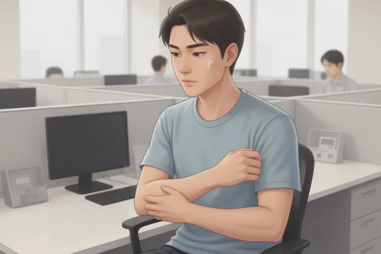 青少年手臂上有湿疹能根治吗(图1)