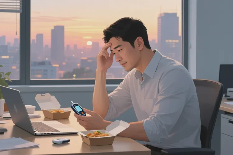 30岁中午血糖17.9是怎么回事(图1)