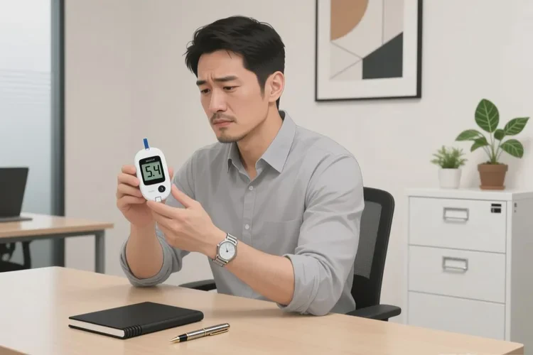 30岁下午血糖5.4是怎么回事(图1)