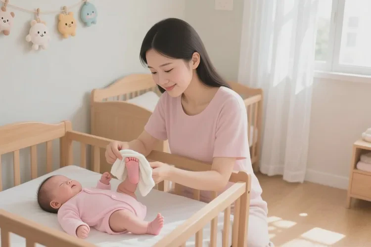 新生儿脚上经常起湿疹能根治吗(图1)