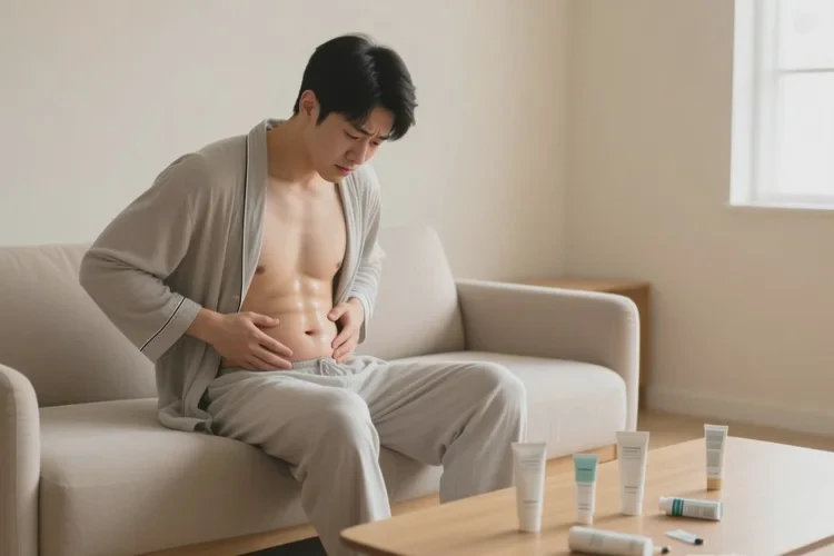 男生肚子上容易起湿疹能根治吗(图1)