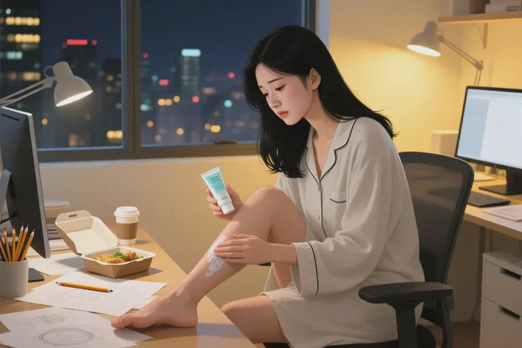 女生小腿上长湿疹能根治吗(图1)