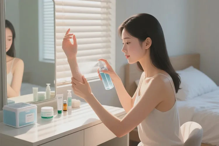 女生手臂长湿疹能根治吗(图1)