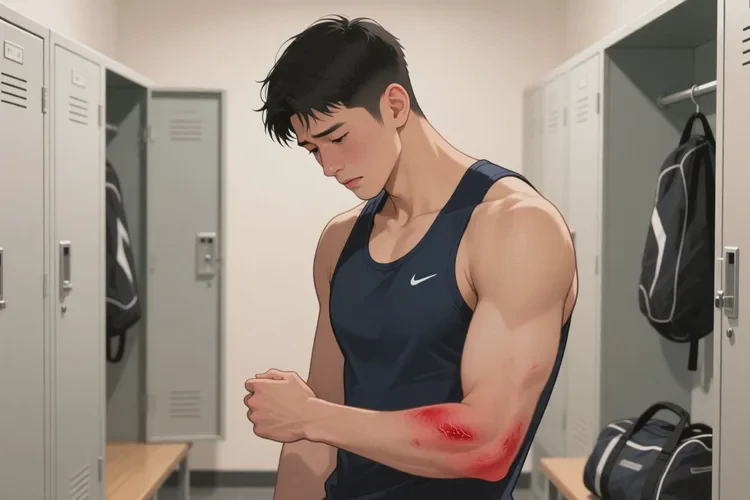 男生手臂偶尔起湿疹能根治吗(图1)