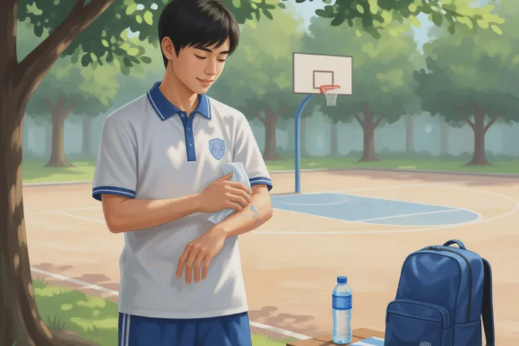 青少年手臂上容易长湿疹能根治吗(图1)