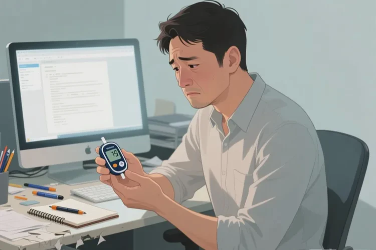 30岁中午血糖16点4是怎么回事(图1)