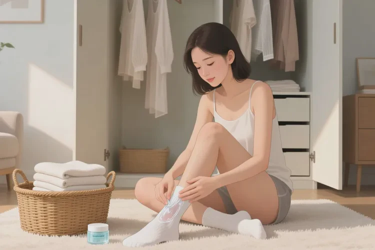 女生脚上偶尔长湿疹能根治吗(图4)