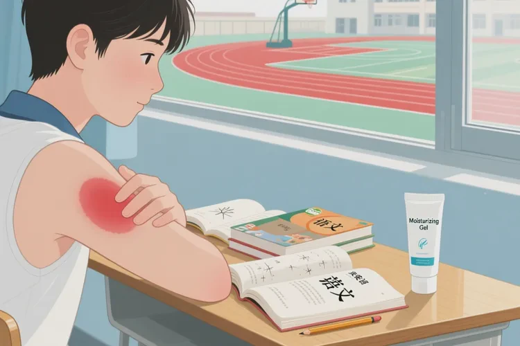 中学生身上偶尔长湿疹能根治吗(图1)