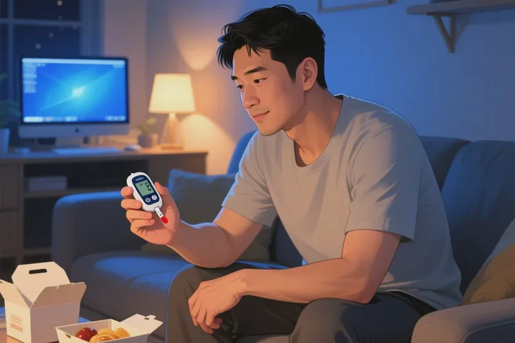 30岁睡前血糖6.8是怎么回事(图1)