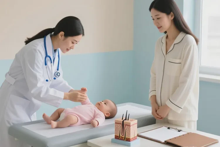 新生儿手上起湿疹能根治吗(图2)