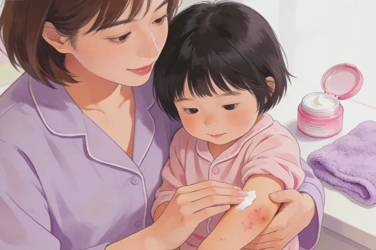 幼儿手臂上经常起湿疹能根治吗(图1)