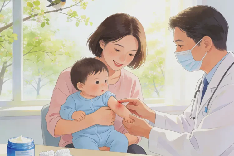 幼儿手臂上偶尔起湿疹能根治吗