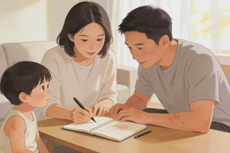 幼儿手臂上经常起湿疹能根治吗(图2)