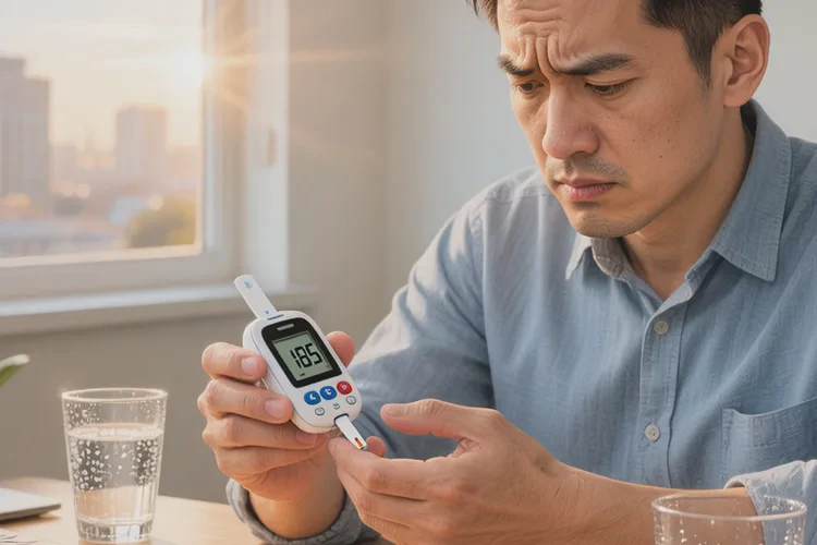 34岁中午血糖25.5是怎么回事(图1)