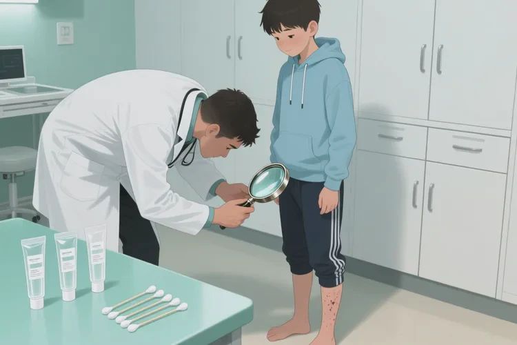 青少年小腿上起湿疹能根治吗(图2)