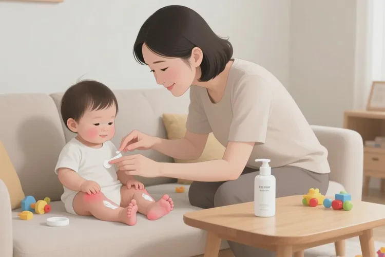 幼儿脚上容易起湿疹能根治吗(图1)