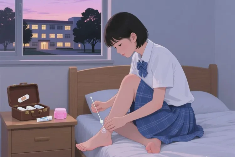 中学生脚上有湿疹能根治吗(图1)