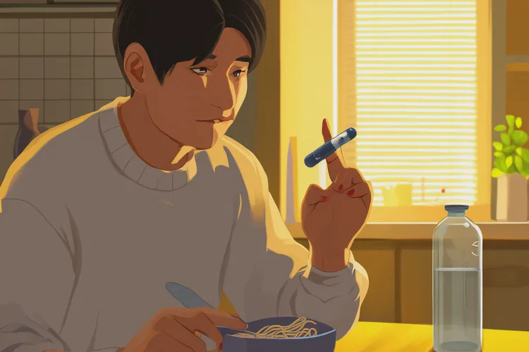 35岁晚餐血糖19.8是怎么回事(图1)