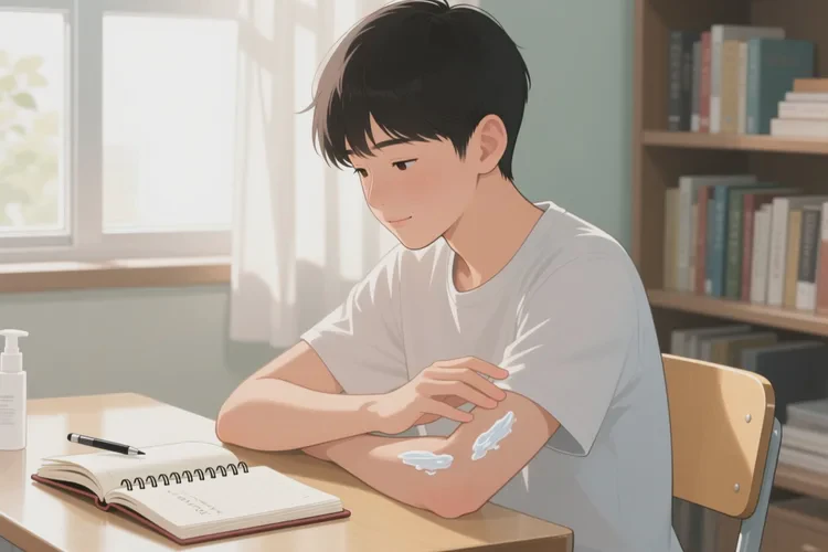 青少年手臂容易长湿疹能根治吗(图1)