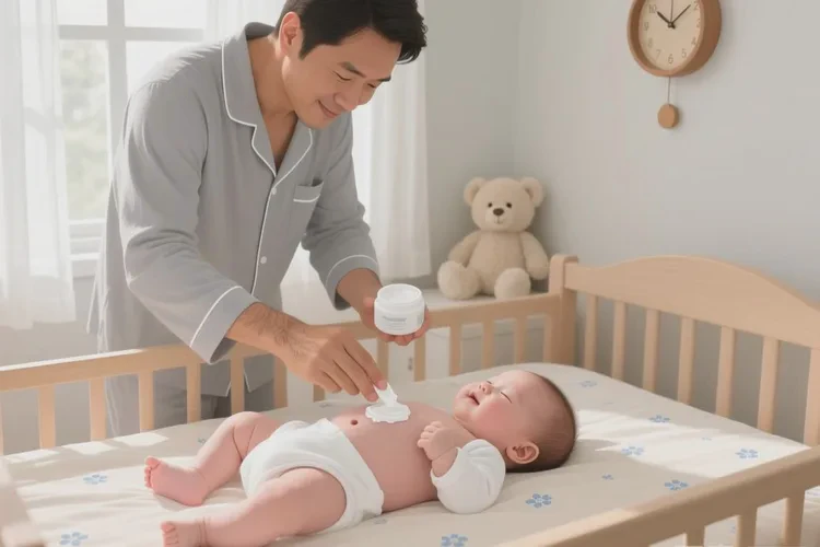 新生儿肚子上出现湿疹能根治吗(图2)