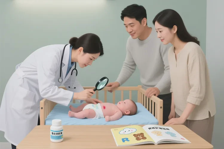 新生儿屁股上经常起湿疹能根治吗(图2)