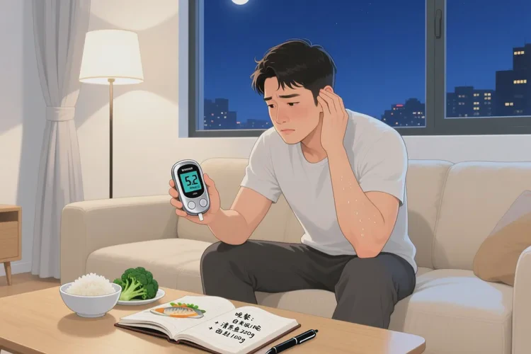 30岁晚上血糖7.3是怎么回事(图1)