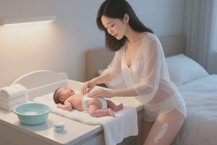 新生儿屁股经常起湿疹能根治吗(图1)