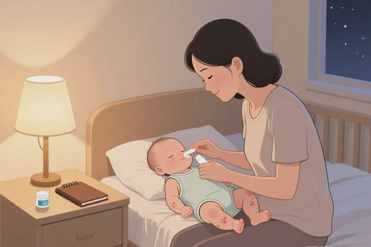 新生儿四肢出湿疹能根治吗(图3)