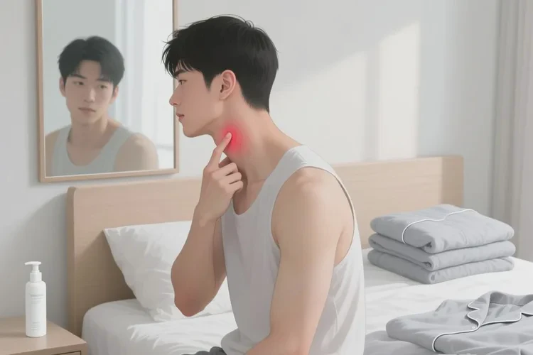 男生脖子上起湿疹能根治吗(图1)