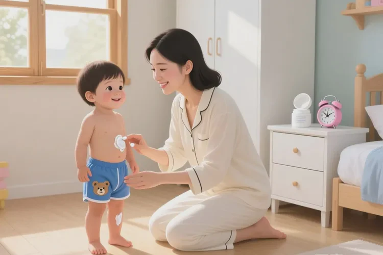 幼儿小腿上出现湿疹能根治吗(图1)