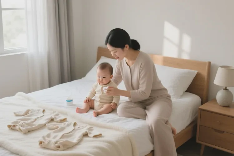 新生儿身上经常起湿疹能根治吗(图2)