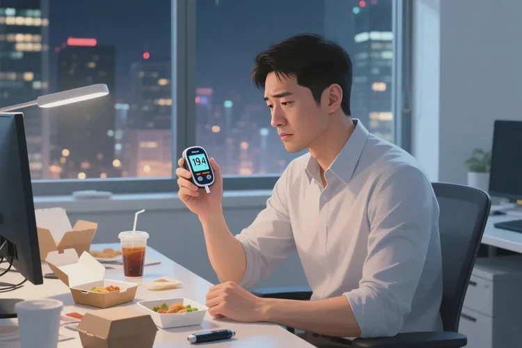 30岁中午血糖19.4是怎么回事(图1)