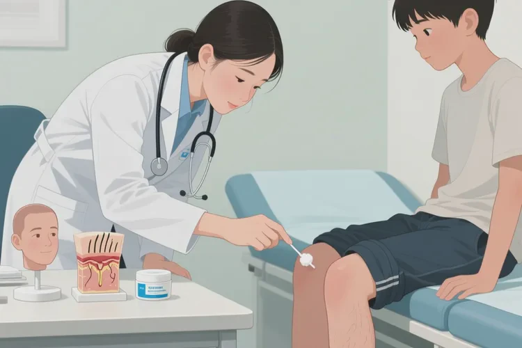 青少年大腿偶尔起湿疹能根治吗(图1)