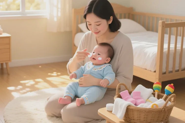 新生儿身上容易起湿疹能根治吗(图1)