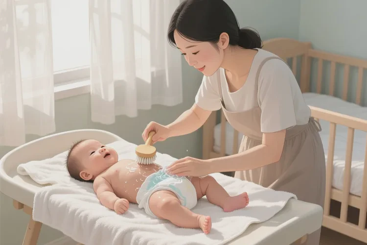 新生儿屁股有湿疹能根治吗(图1)