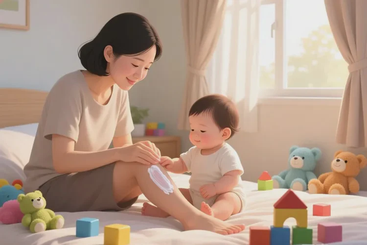 幼儿大腿上容易长湿疹能根治吗(图1)