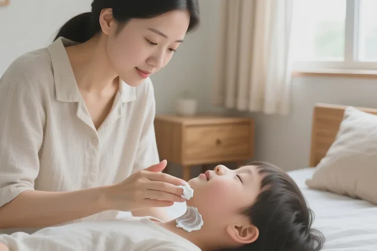 幼儿脖子偶尔起湿疹能根治吗(图1)