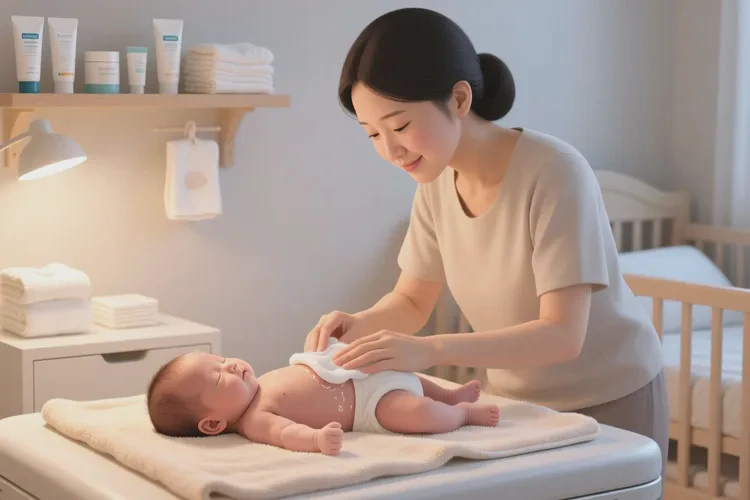 新生儿肛周有湿疹能根治吗(图1)