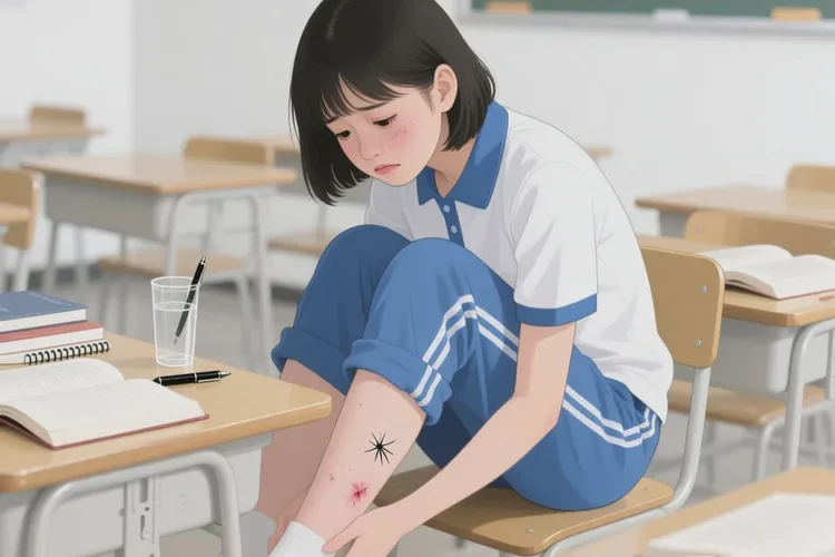 中学生小腿偶尔起湿疹能根治吗(图1)