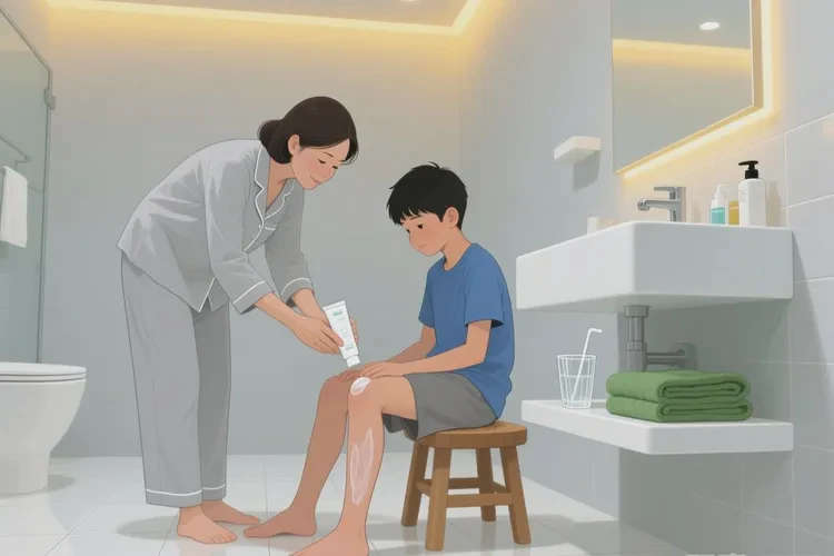 青少年小腿偶尔起湿疹能根治吗(图2)