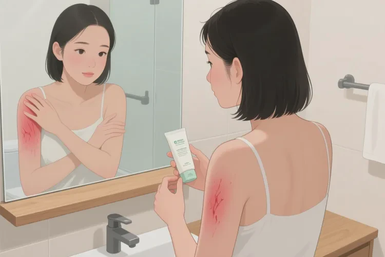 女生手臂上经常起湿疹能根治吗(图1)